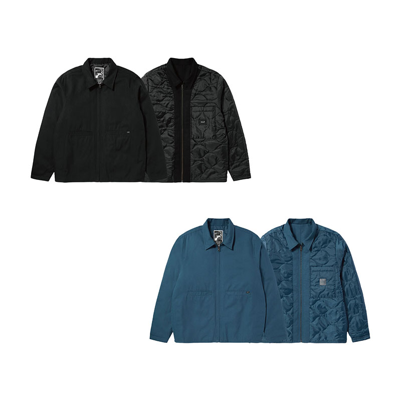 HUF(ハフ)/ MASON REVERSIBLE SHACKET -2.COLOR-