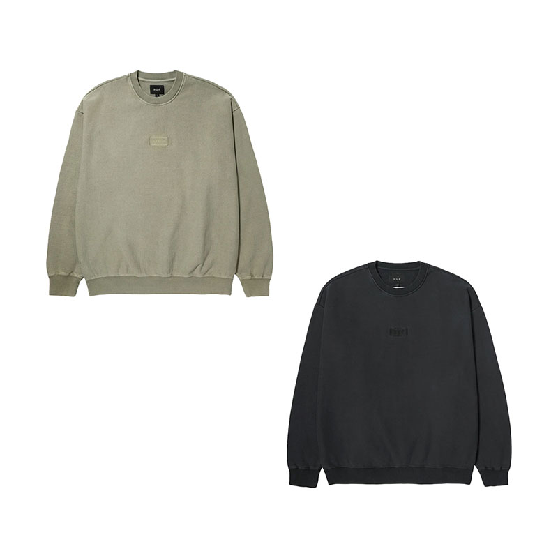 HUF(ハフ)/ MASON CREWNECK FLEECE -2.COLOR-