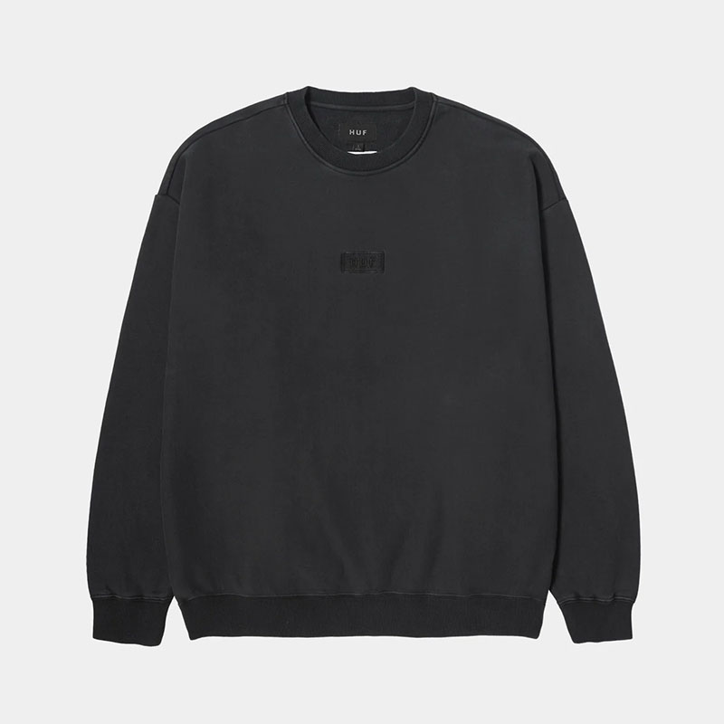 HUF(ハフ)/ MASON CREWNECK FLEECE -2.COLOR-(W.BLACK)