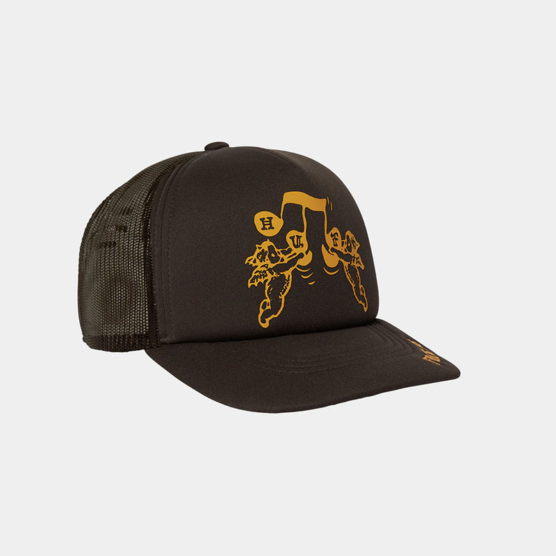HUF(ハフ)/ SONG TRUCKER HAT -2.COLOR-(BROWN)