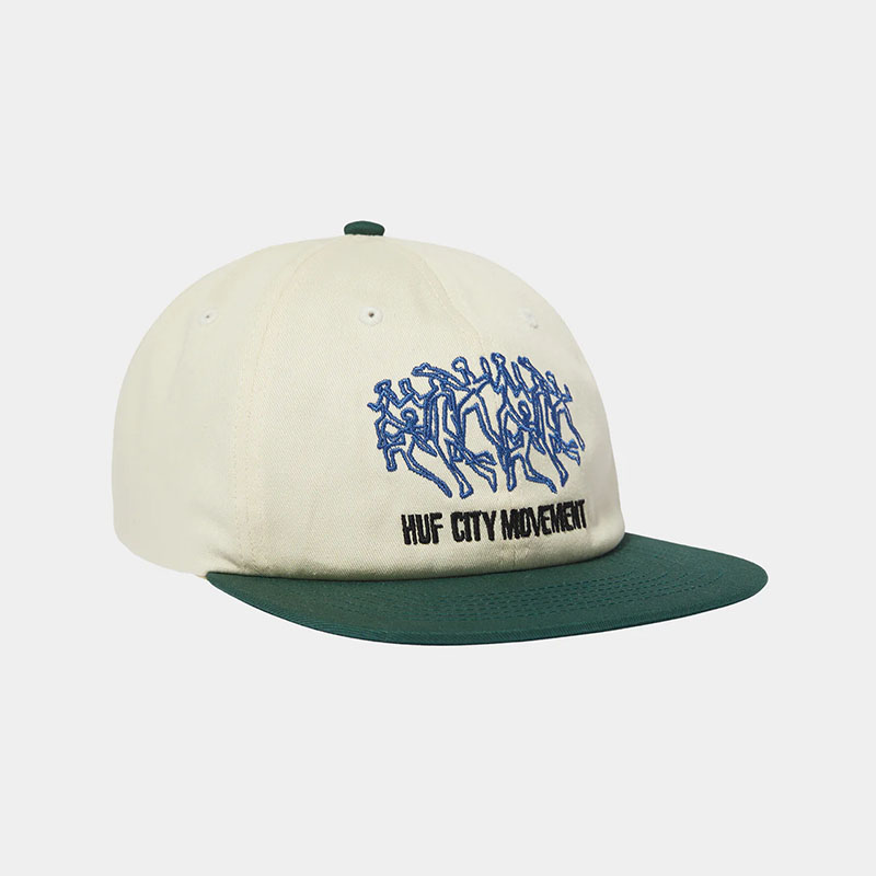 HUF(ハフ)/ MOVEMENT 6 PANEL SNAPBACK -2.COLOR-