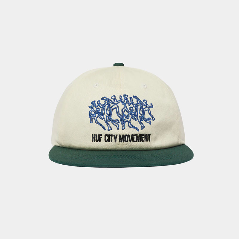 HUF(ハフ)/ MOVEMENT 6 PANEL SNAPBACK -2.COLOR-
