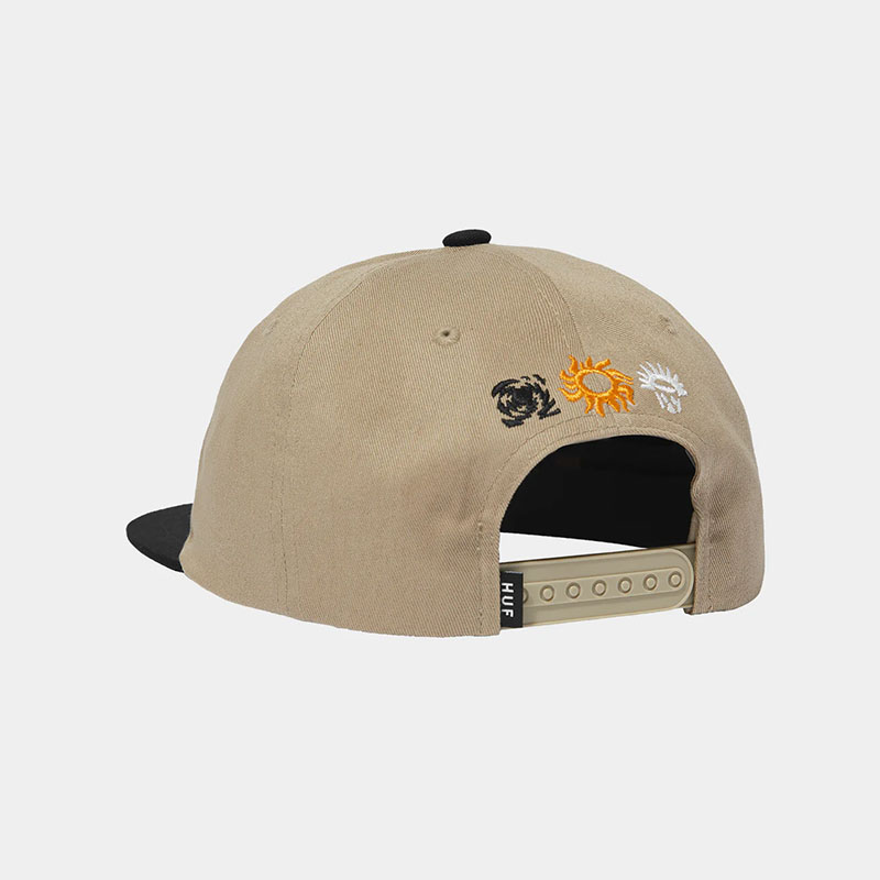 HUF(ハフ)/ MOVEMENT 6 PANEL SNAPBACK -2.COLOR-