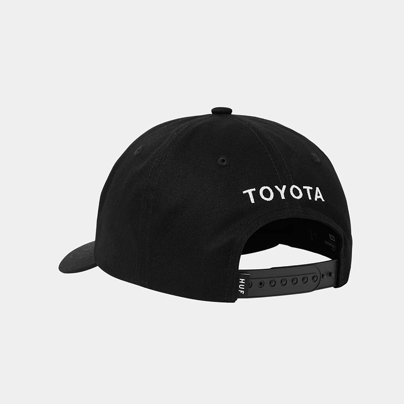 HUF(ハフ)/ HUF X LAND CRUISER PARTS & SERVICE SNAPBACK -BLACK-
