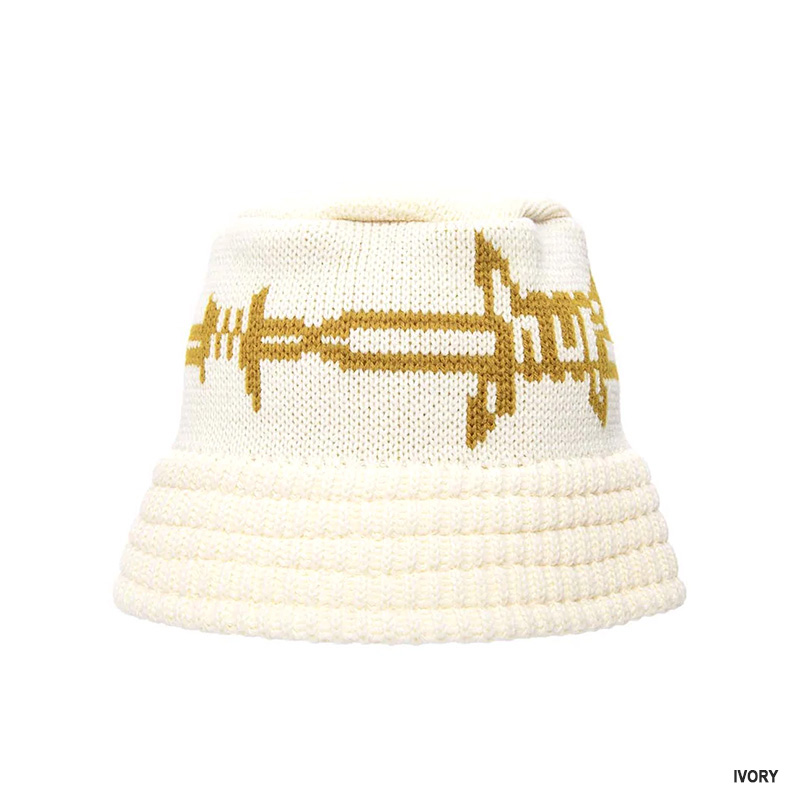 HUF(ハフ)/ BARBED WIRE KNIT BUCKET HAT -2.COLOR-