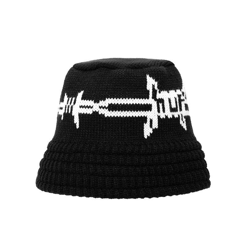 HUF(ハフ)/ BARBED WIRE KNIT BUCKET HAT -2.COLOR-(BLACK)