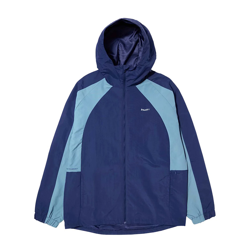 HUF(ハフ)/ HUF SET SHELL JACKET-BLUE-