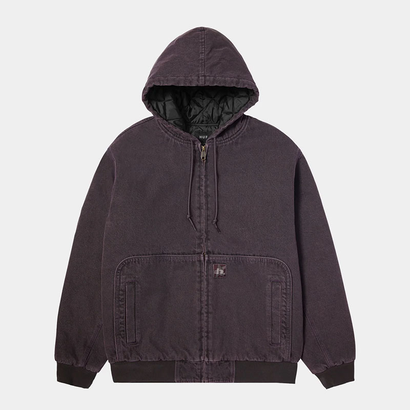 HUF(ハフ)/ BOULDER WORK JACKET -PURPLE-