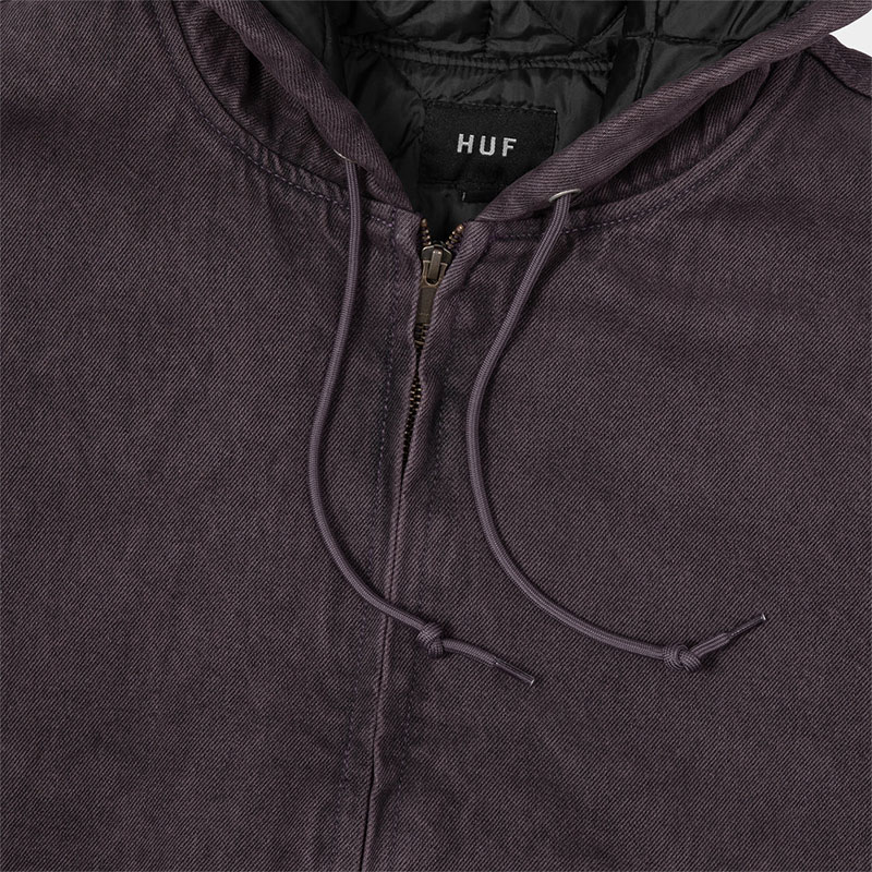 HUF(ハフ)/ BOULDER WORK JACKET -PURPLE-