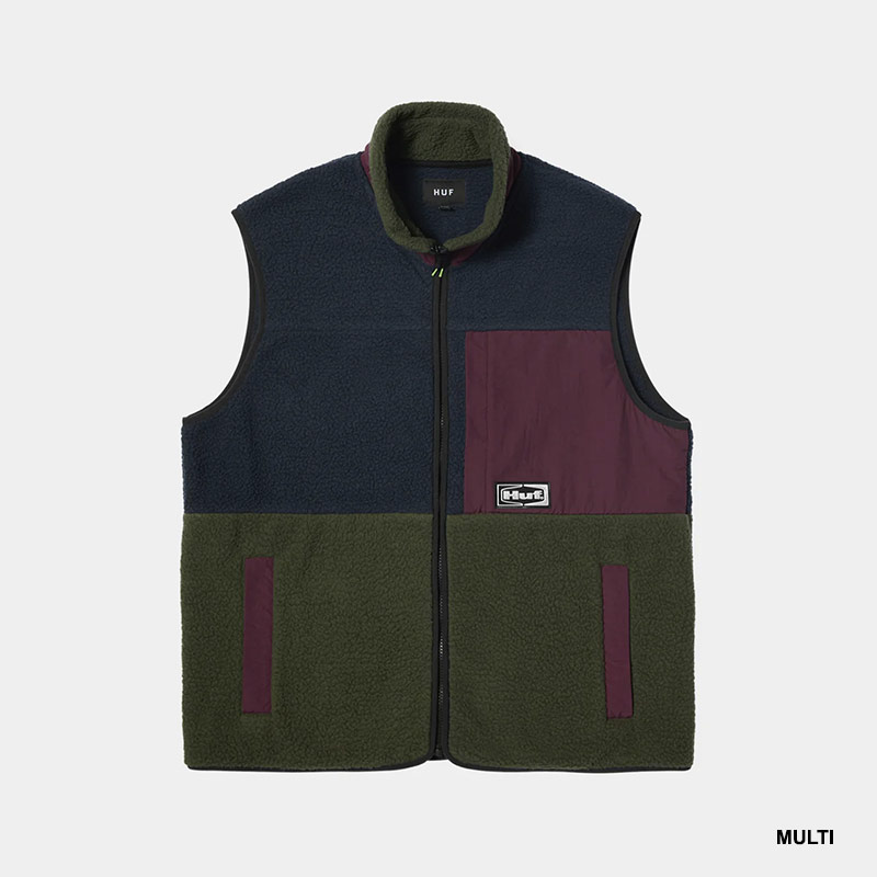 HUF(ハフ)/ SONOMA HIGH PILE VEST -2.COLOR-