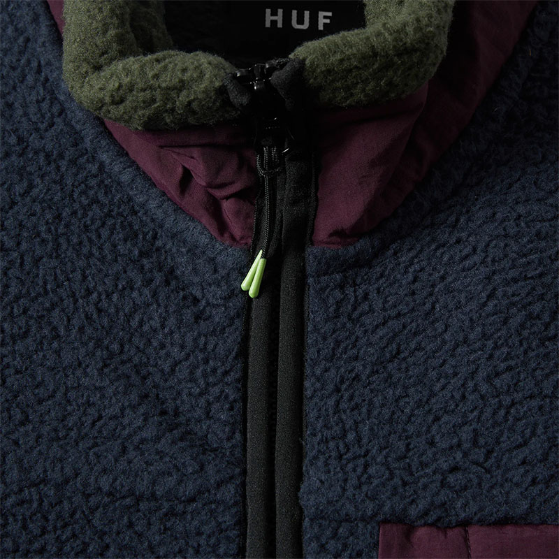 HUF(ハフ)/ SONOMA HIGH PILE VEST -2.COLOR-
