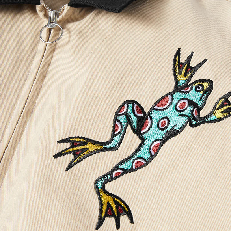 HUF(ハフ)/ BLEDSOE WORK JACKET -NATURAL-