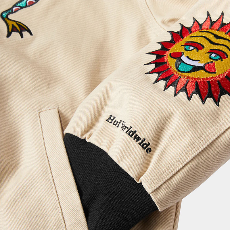 HUF(ハフ)/ BLEDSOE WORK JACKET -NATURAL-