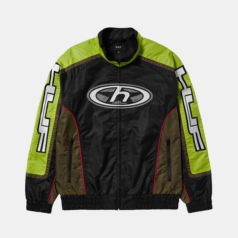 HUF(ハフ)/ HUF MOTO JACKET -BLACK-