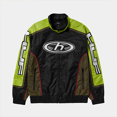 HUF(ハフ)/ HUF MOTO JACKET -BLACK-
