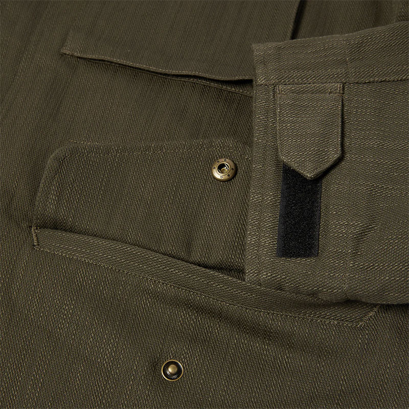 HUF(ハフ)/ TCM M64 MILITARY JACKET -GREEN-