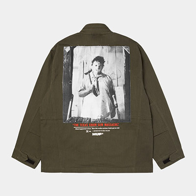 HUF(ハフ)/ TCM M64 MILITARY JACKET -GREEN-