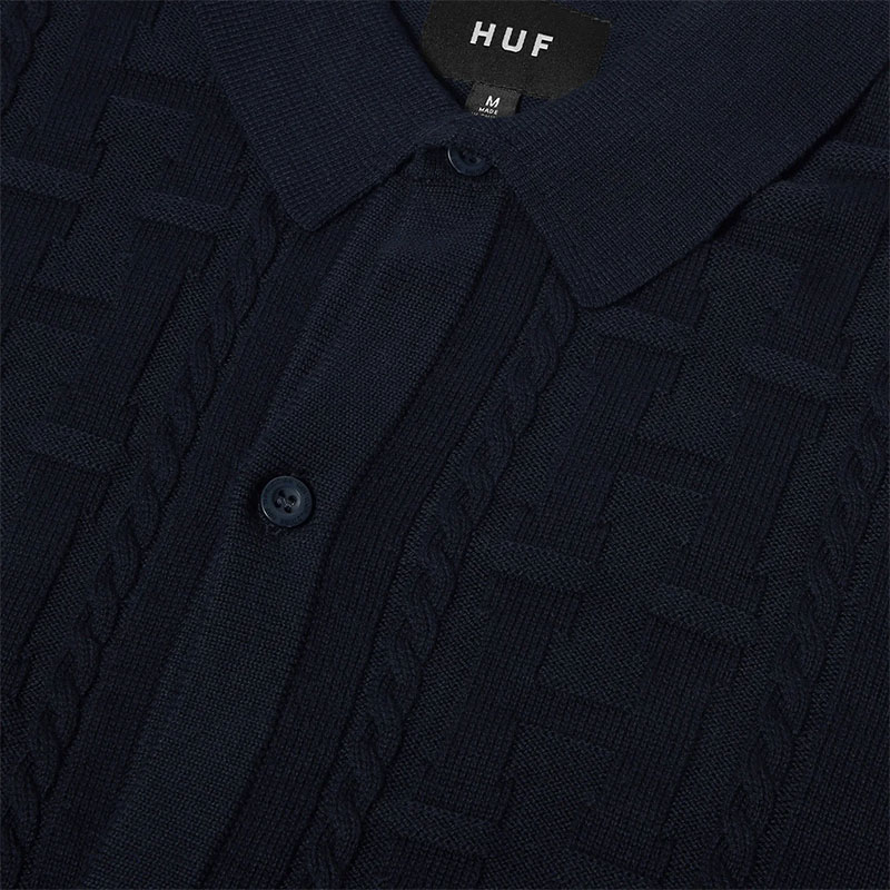 HUF(ハフ)/ TOWNER LS KNIT TOP -2.COLOR- | E.S.P. ONLINE STORE