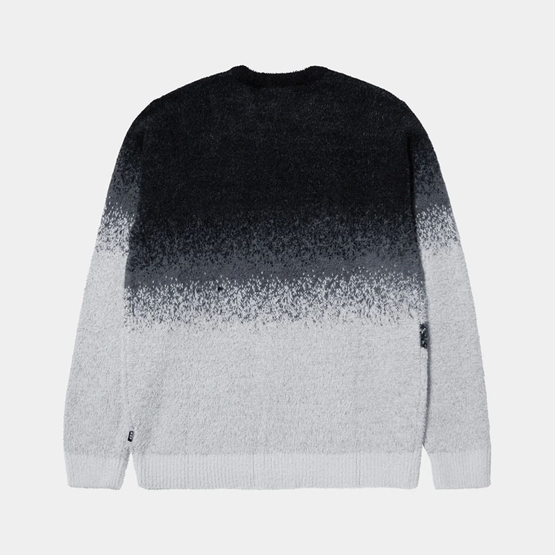 HUF(ハフ)/ HORIZON SHAGGY CREWNECK SWEATER -CHARCOAL-