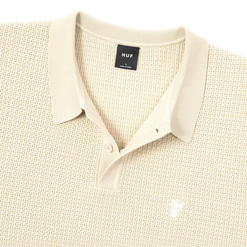 HUF(ハフ)/ HUF1984 KNIT POLO -2.COLOR-