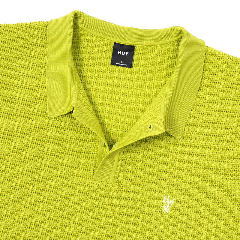 HUF(ハフ)/ HUF1984 KNIT POLO -2.COLOR-