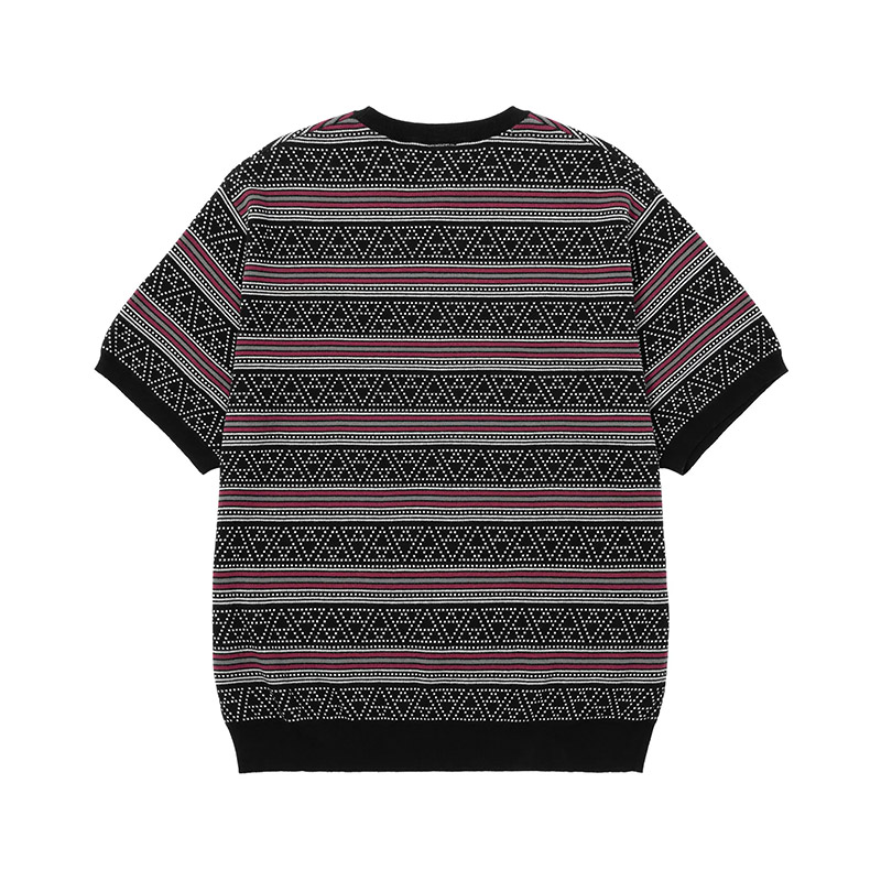 HUF(ハフ)/ TT JACQUARD SWEATER CREW -2.COLOR-