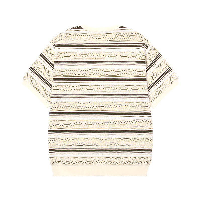 HUF(ハフ)/ TT JACQUARD SWEATER CREW -2.COLOR-