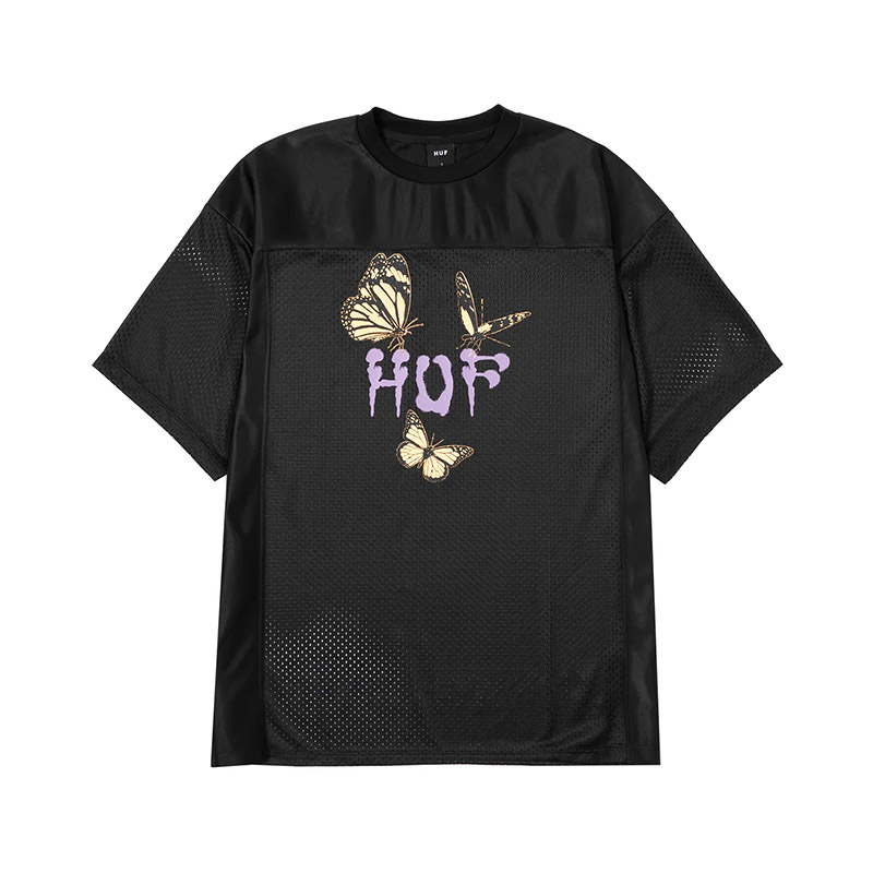 HUF(ハフ)/ FLY TRAP MESH SS CREW -2.COLOR-
