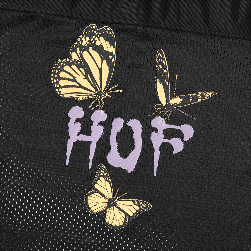HUF(ハフ)/ FLY TRAP MESH SS CREW -2.COLOR-