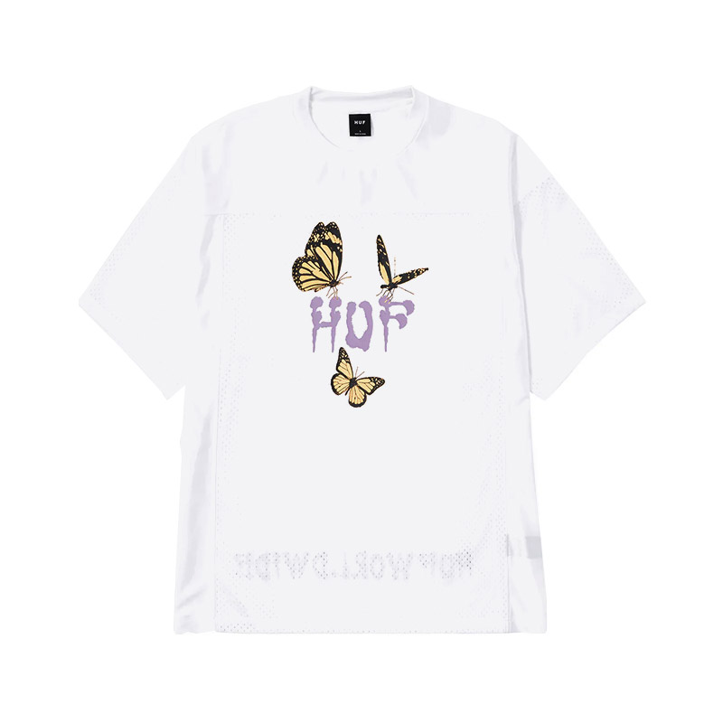 HUF(ハフ)/ FLY TRAP MESH SS CREW -2.COLOR-