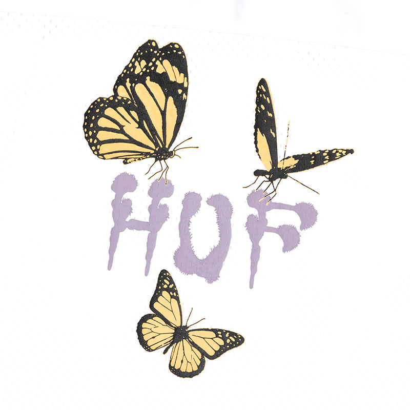 HUF(ハフ)/ FLY TRAP MESH SS CREW -2.COLOR-