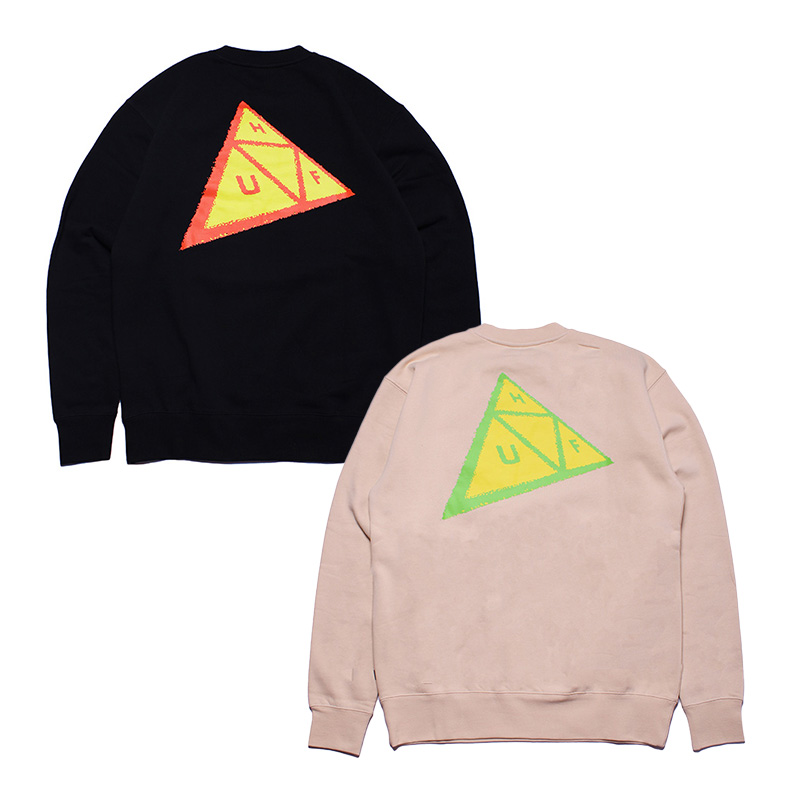 HUF(ハフ)/ SKEWED TT CREWNECK -2.COLOR-