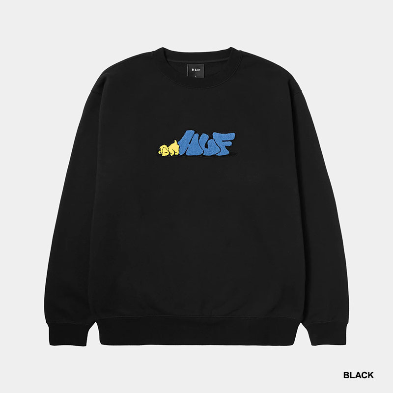 HUF(ハフ)/ DOG SENSE CREWNECK -2.COLOR-