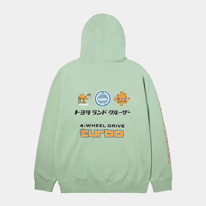 HUF(ハフ)/ HUF X LAND CRUISER SAHARA RALLY HOODIE -2.COLOR-