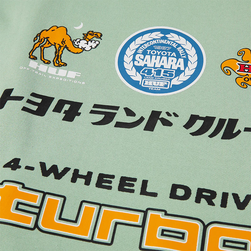 HUF(ハフ)/ HUF X LAND CRUISER SAHARA RALLY HOODIE -2.COLOR-