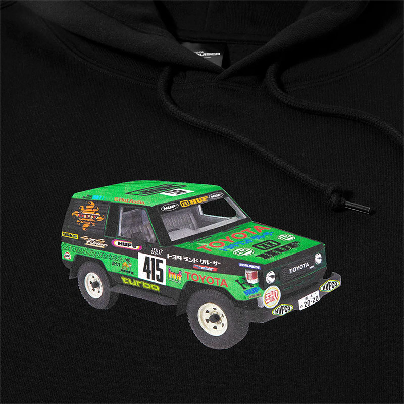 HUF(ハフ)/ HUF X LAND CRUISER SAHARA RALLY HOODIE -2.COLOR-