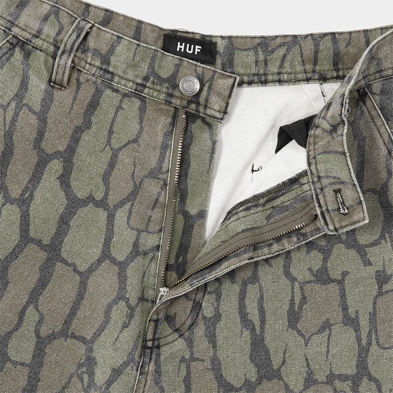 HUF(ハフ)/ CANVAS PAINTER PANT -CAMO-