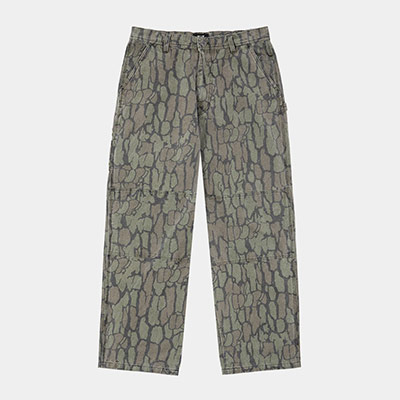 HUF(ハフ)/ CANVAS PAINTER PANT -CAMO-