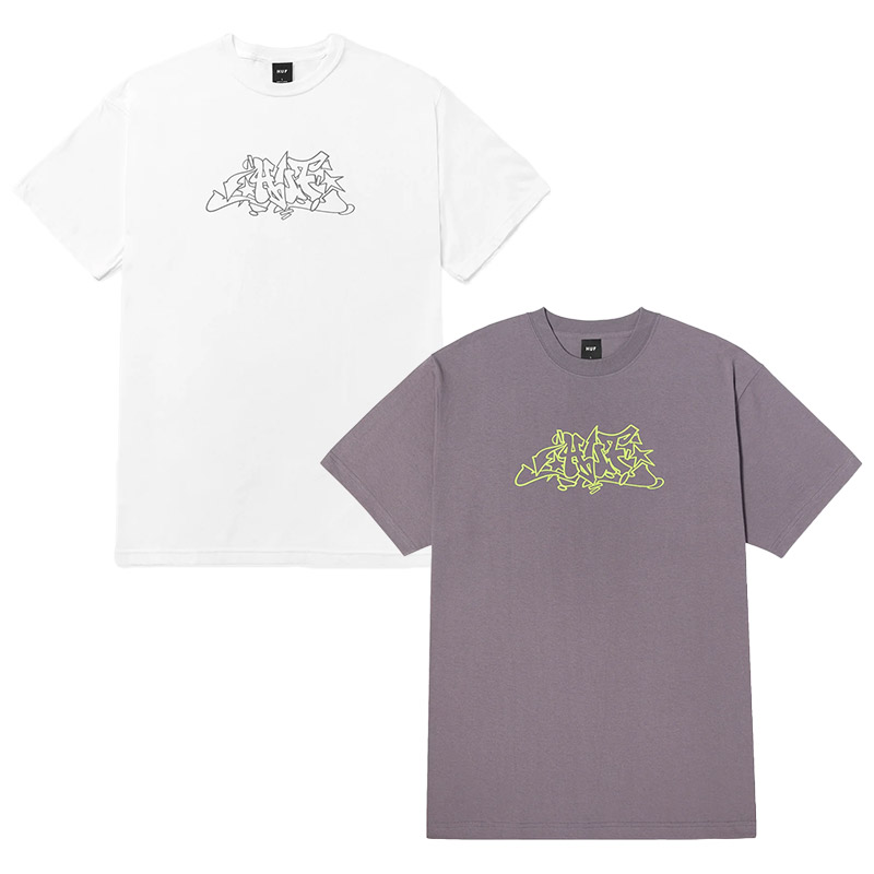 HUF(ハフ)/ OUTLINES TEE -2.COLOR-