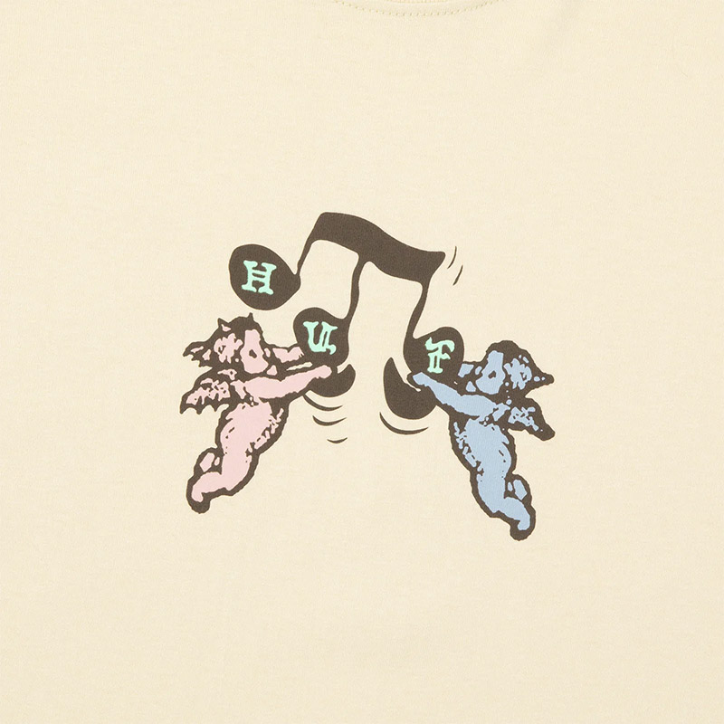 HUF(ハフ)/ SONG TEE -2.COLOR-