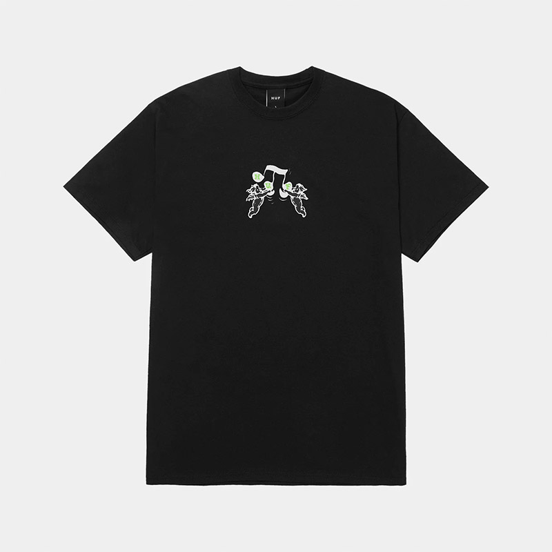 HUF(ハフ)/ SONG TEE -2.COLOR-(BLACK)