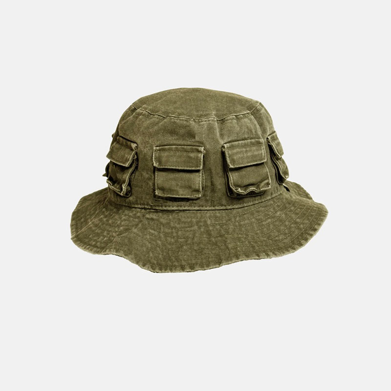 LABROS(ラブロス)/ MULTI POCKET BUCKET HAT -2.COLOR-