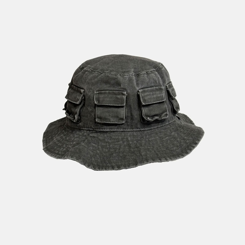 LABROS(ラブロス)/ MULTI POCKET BUCKET HAT -2.COLOR-