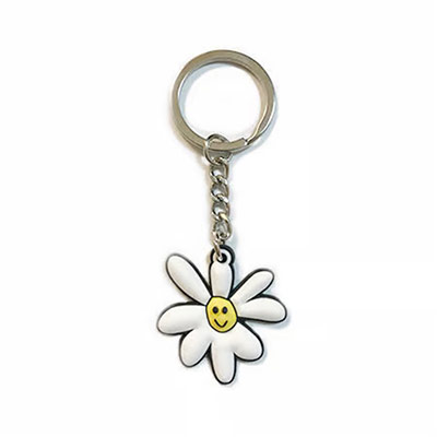 LABROS(ラブロス)/ DAISY RUBBER KEYCHAIN -WHITE-