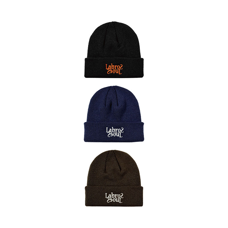 LABROS(ラブロス)/ Flip Logo Beanie -3.COLOR-