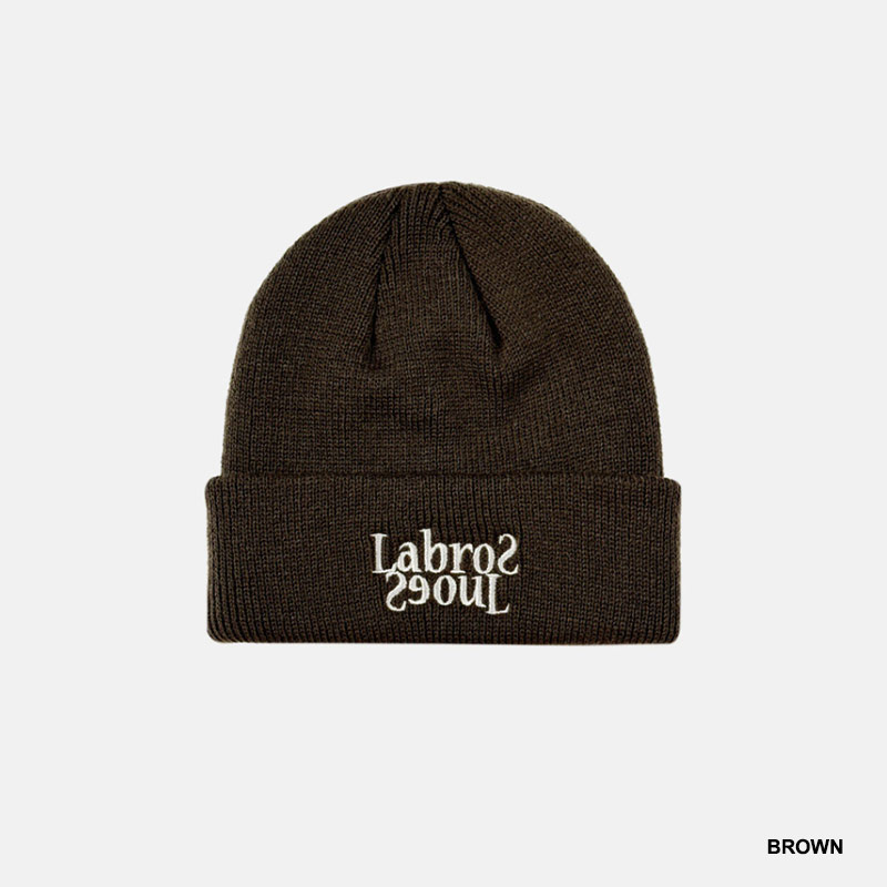 LABROS(ラブロス)/ Flip Logo Beanie -3.COLOR-