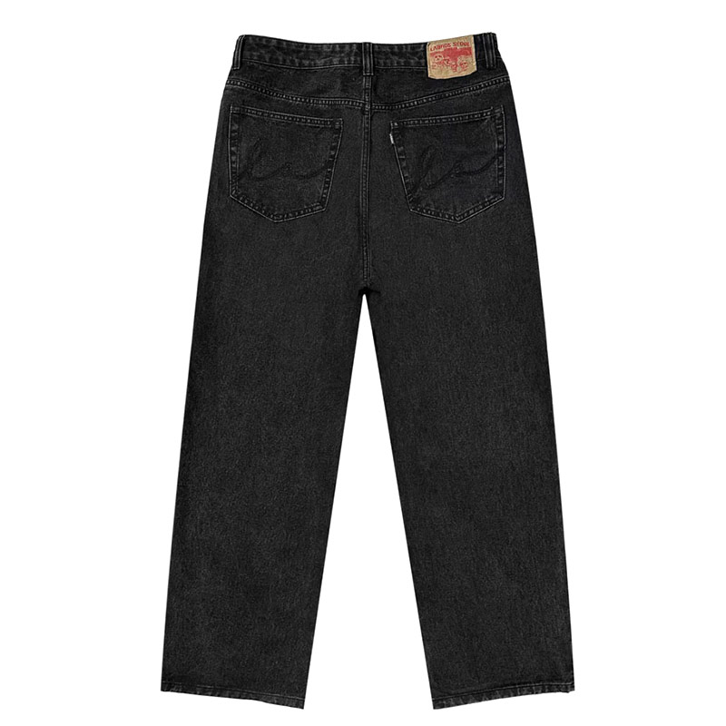 LABROS(ラブロス)/ LA POCKET STONE WASHED JEANS -BLACK-