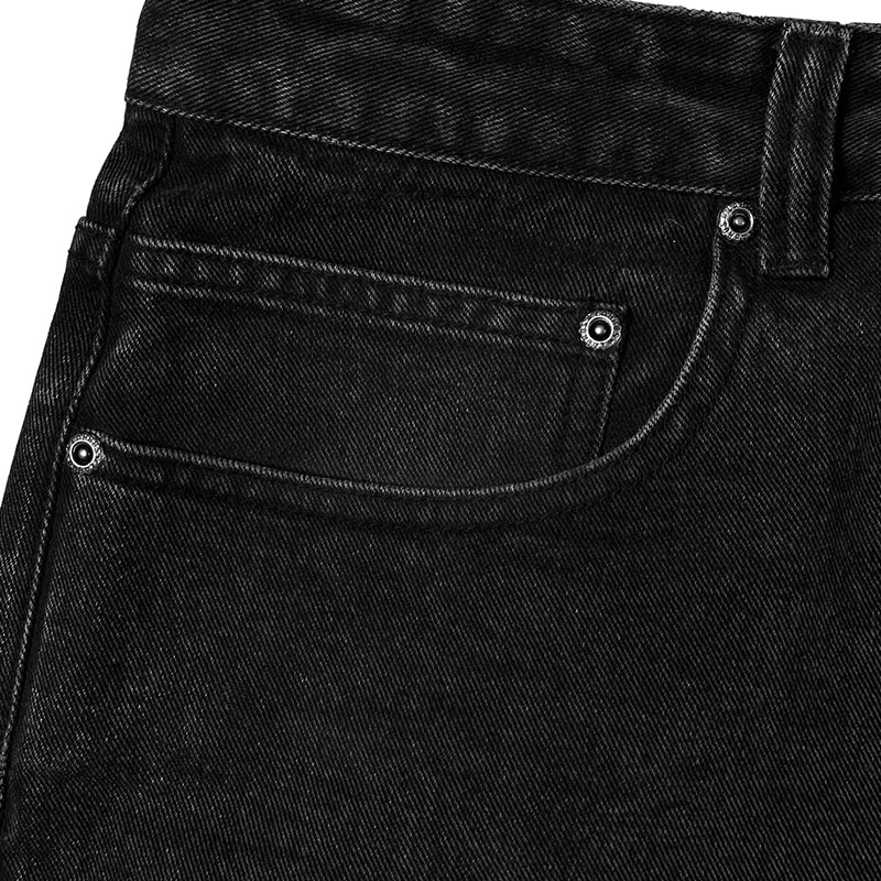 LABROS(ラブロス)/ LA POCKET STONE WASHED JEANS -BLACK-