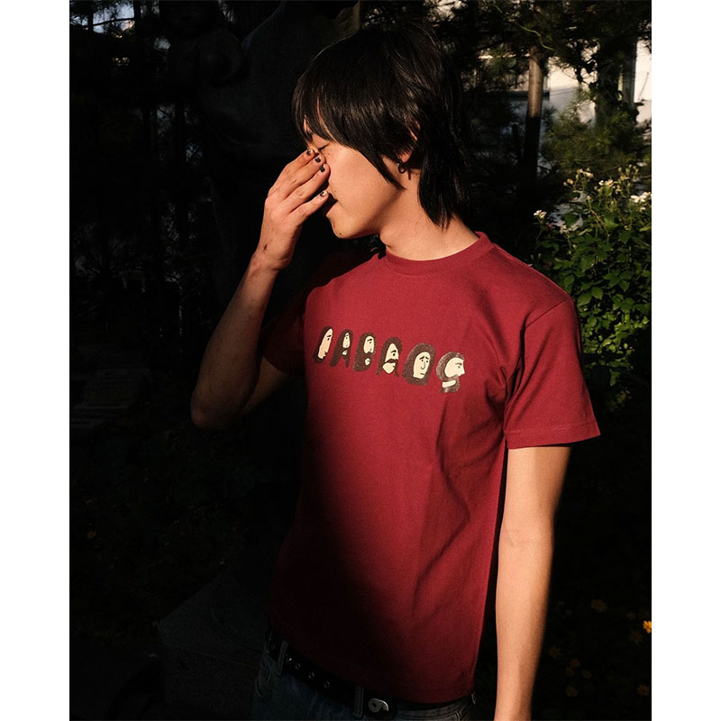 LABROS(ラブロス)/ BEARD MAN TEE -2.COLOR-