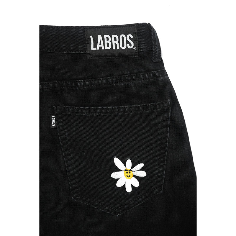 LABROS(ラブロス)/ SMART DAISY BAGGY SHORTS -BLACK-